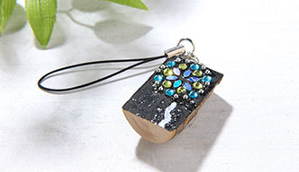花火ストラップ