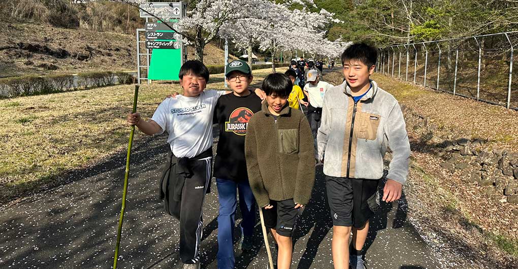 Spring Gaki Taisho Forest Camp - Challenge the 120km Walk!