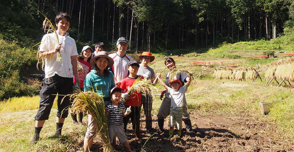 Parent-child mountain experience play