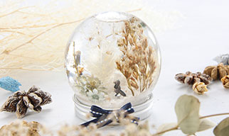 Winter Forest Snow Globe