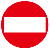 No entry for general vehicles