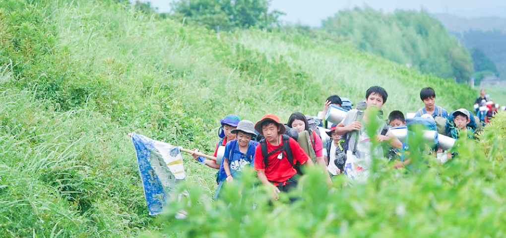30 nights 31 days summer Gaki Daiso Mori Camp