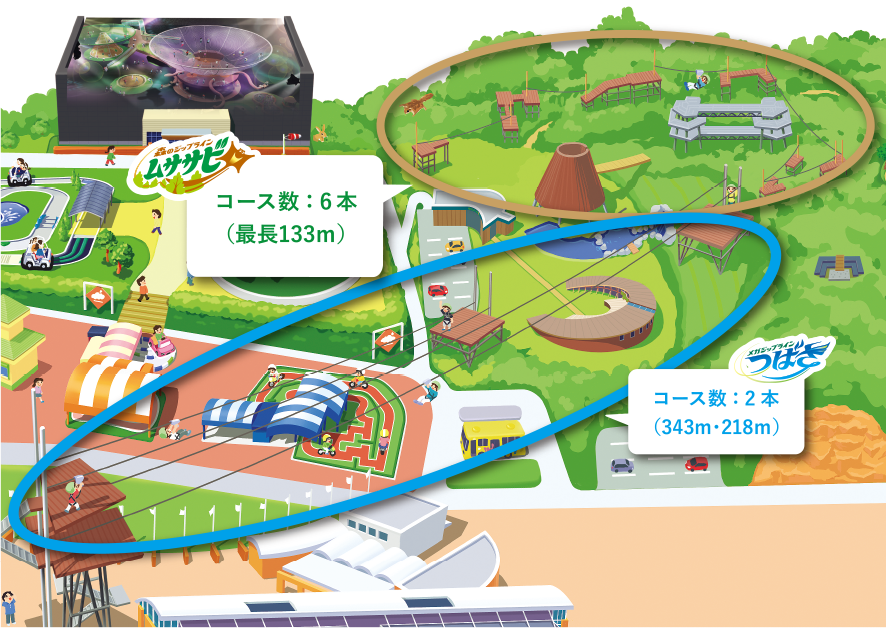 Zipline Map