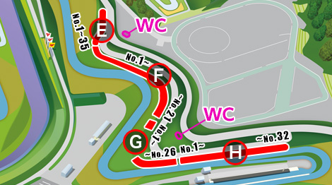 Racing Course Course Side Camp Stay Parking Ticket