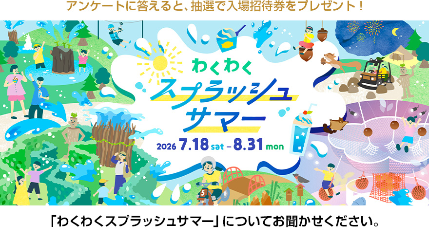 Please tell us about the "Exciting Splash Summer."