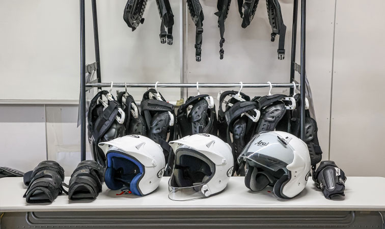Vehicle Preparation, Stretching, and Protector Wearing
