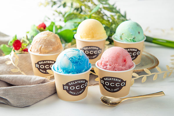 Various Gelato Flavors