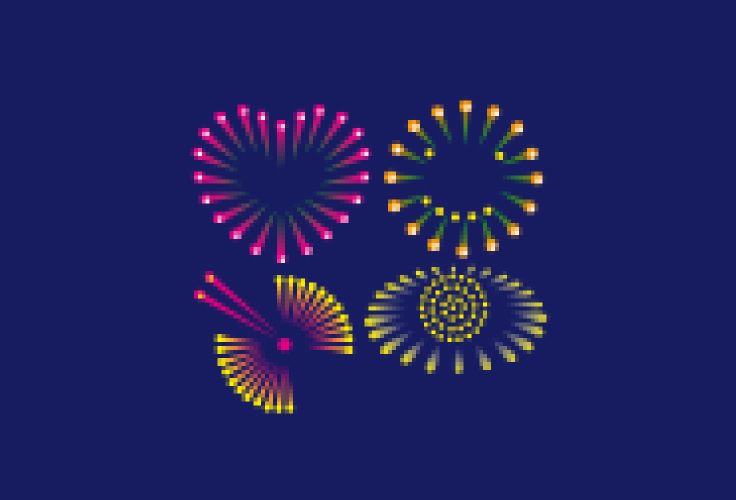 型もの（土星・蝶々など）