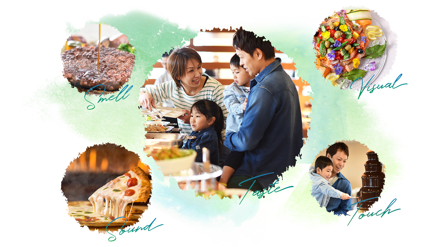 地元の食材をふんだんに使い、 食べることを“五感”で楽しむ森のレストラン