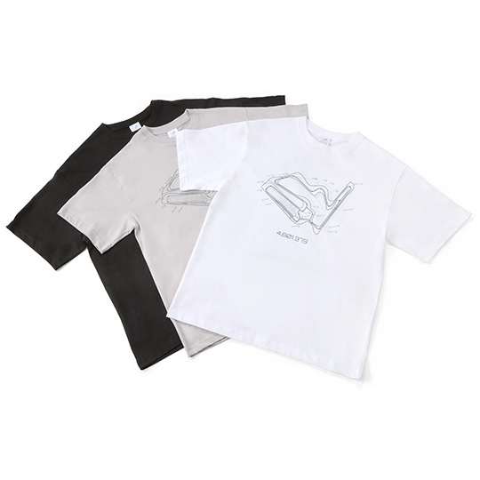 レーシングコースデザインオリジナルTシャツ