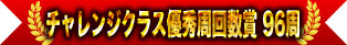 チャレンジクラス優秀周回数賞 96周