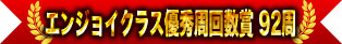 エンジョイクラス優秀周回数賞 92周