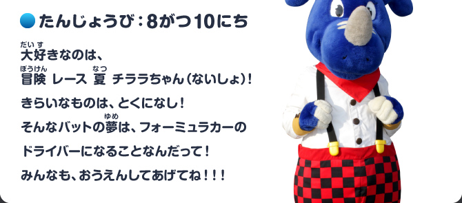 バット プロフィール