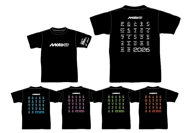 2026MotoGP&trade; NEW ロゴTシャツ ワールドサーキット