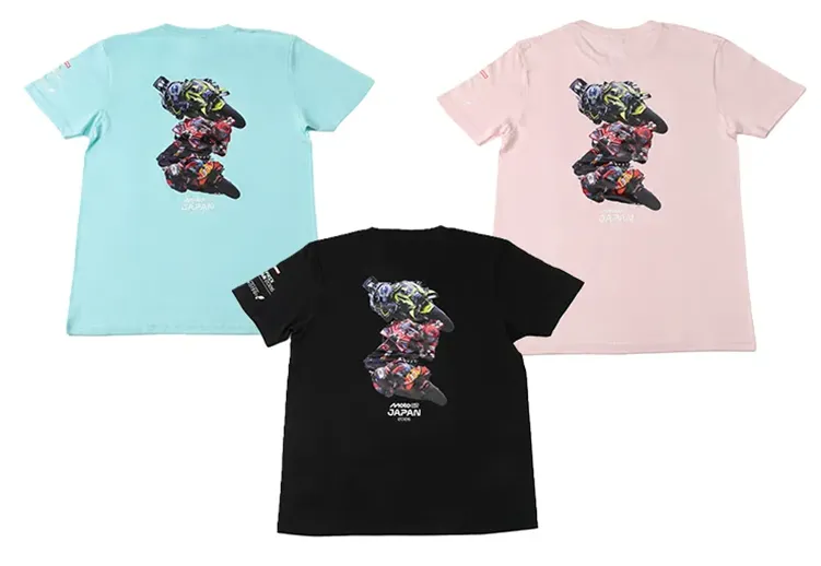 2026MotoGP&trade; NEW ロゴTシャツ 3ライダー