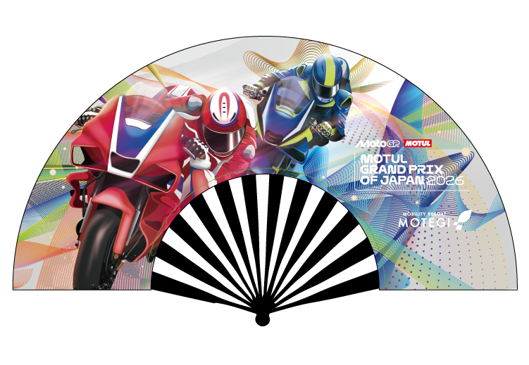 2026MotoGP&trade; ポスター柄扇子