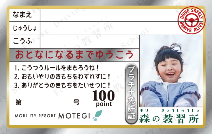 森の教習所・プラチナ