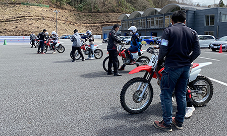 中学生ファーストバイク体験