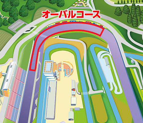 椭圆形赛道停车券