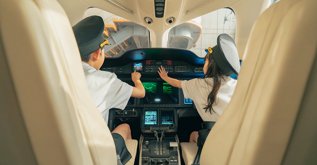 住客限定！HondaJet駕駛艙體驗 for 兒童
