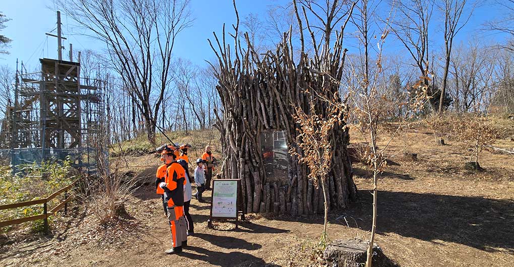 森林建設工作坊～生命之塔建設～