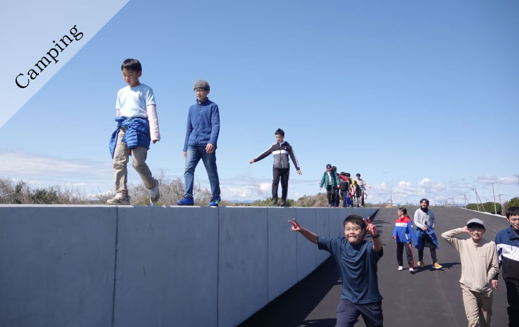 春天的孩子大將森林露營～挑戰120公里步行！～