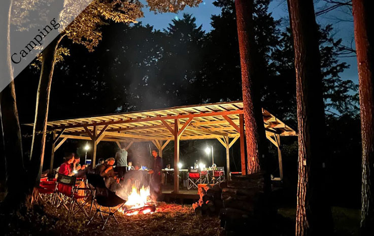 小霸王家庭露營～享受秋季美味的營火篇～
