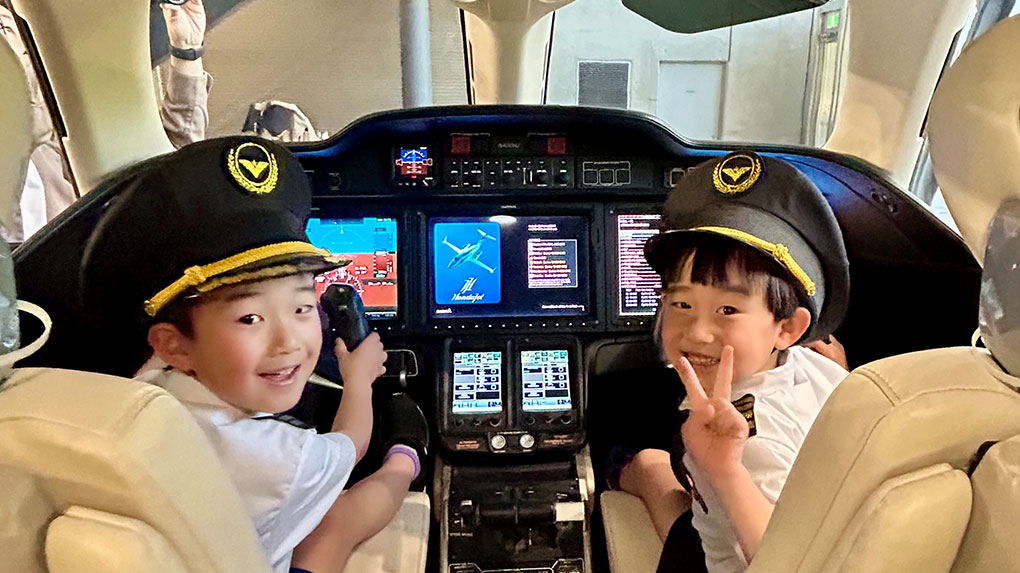 HondaJet兒童駕駛艙體驗