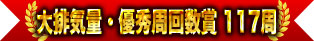 大排氣量・優秀圈數獎 117圈