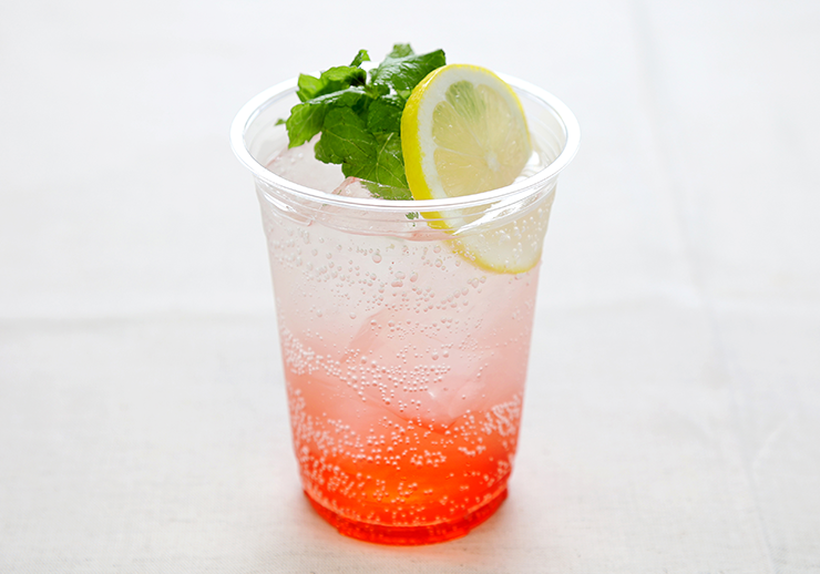 柚子接骨木日出清涼飲料（無酒精雞尾酒）