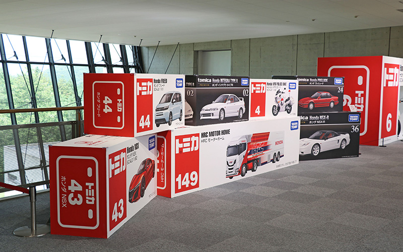 Honda Collection Hall × TOMICA 聯名展示